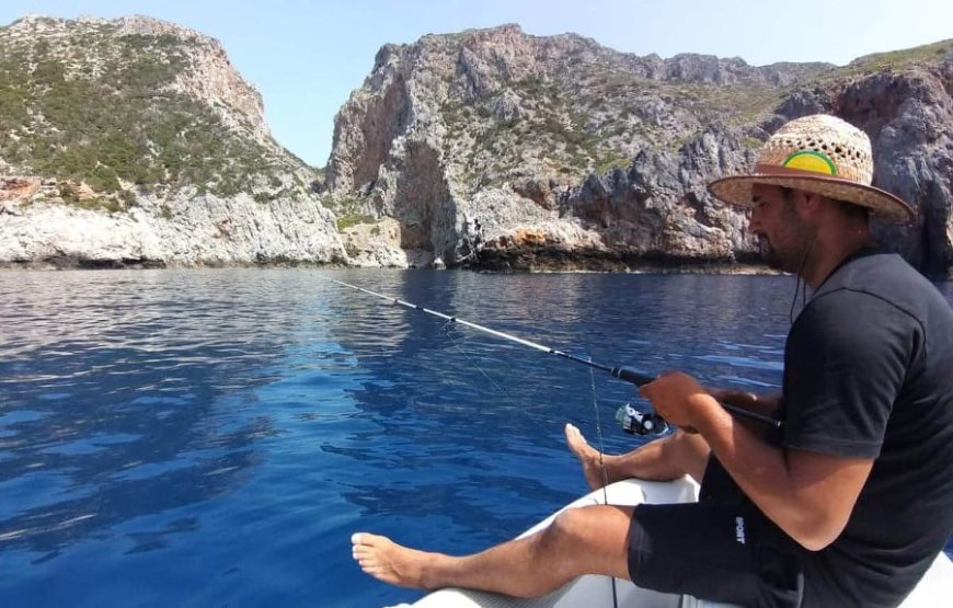 Private Fishing Trip in Kasteli Waters Chania for All Levels
