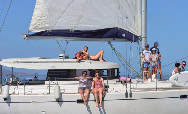 Heraklion: Sailing Cruise Dia Island with Snorkeling & Meal